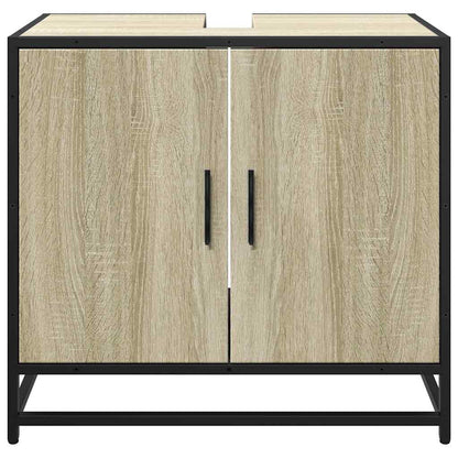 Bathroom Sink Cabinet Sonoma Oak 65x33x60 cm Engineered Wood