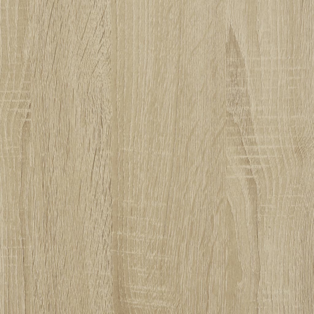 Bathroom Cabinet Sonoma Oak 30x30x183.5 cm Engineered Wood