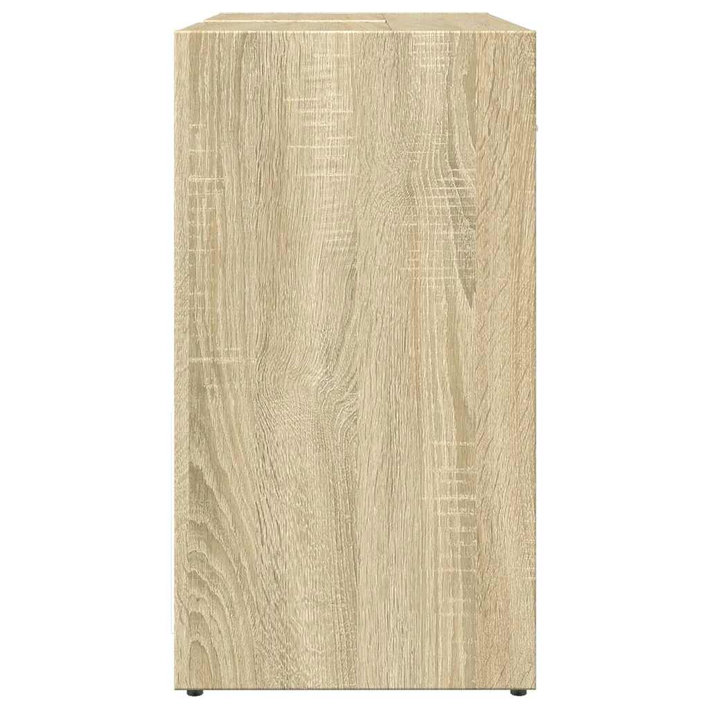 Bathroom Sink Cabinet Sonoma Oak 60x33x60 cm Engineered Wood