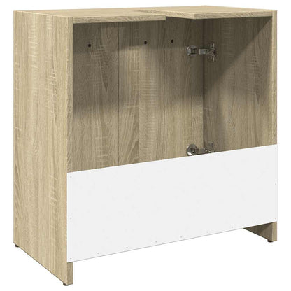 Bathroom Sink Cabinet Sonoma Oak 60x33x60 cm Engineered Wood