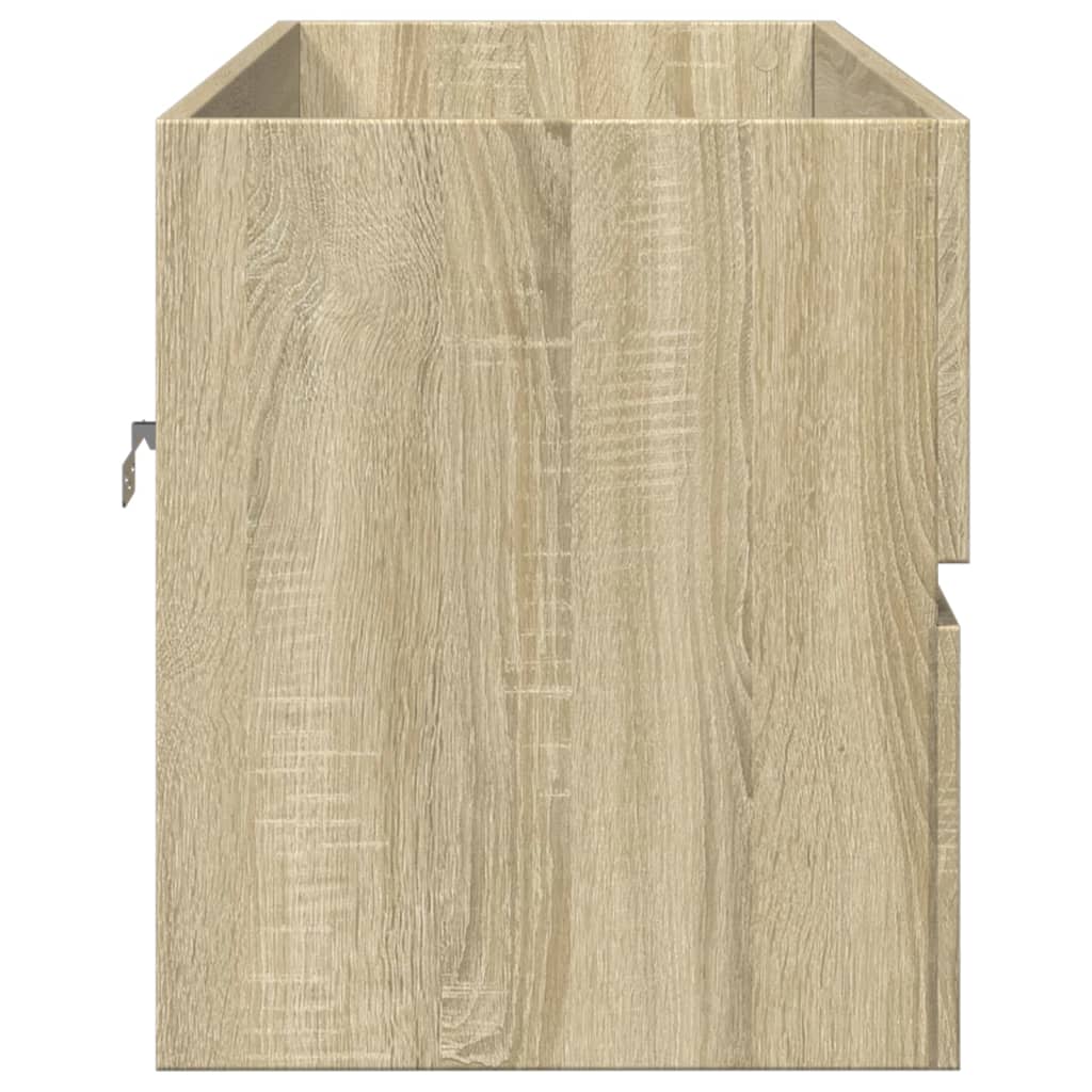 Bathroom Sink Cabinet Sonoma Oak 100x38.5x45 cm Engineered Wood