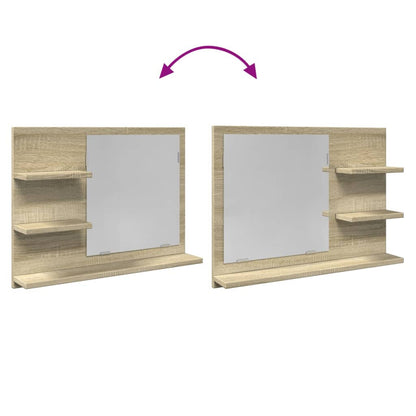 Bathroom Mirror Engineered Wood in Various Colors and Sizes - Bend