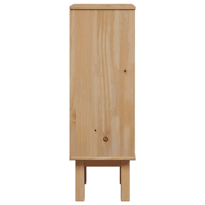 Bathroom Wall Cabinet OTTA 35x30x55 cm Solid Wood Pine