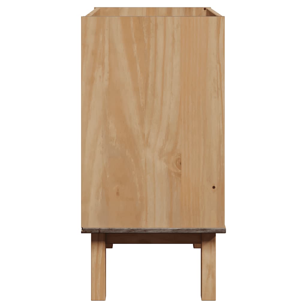 Bathroom Sink Cabinet OTTA 59x40x80 cm Solid Wood Pine - Bend