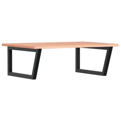 Steel and Oak Floating Basin Shelf - Bend