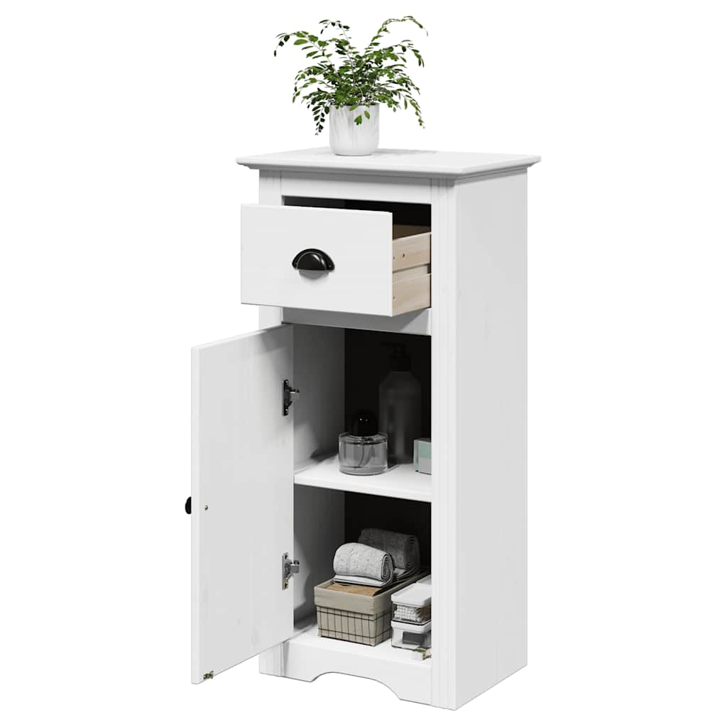 Bathroom Cabinet BODO White 44x30x90 cm