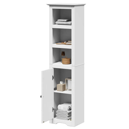 Bathroom Cabinet BODO White 44x30x160 cm