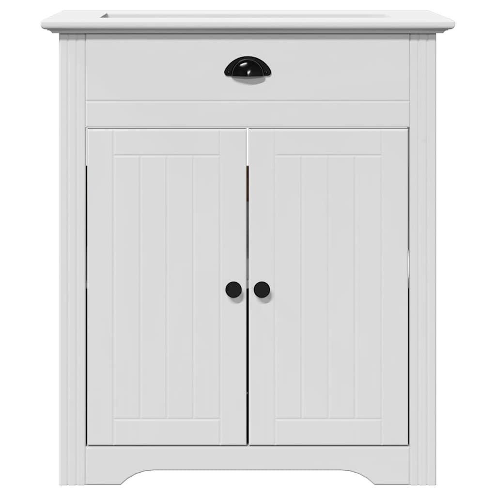 Bathroom Sink Cabinet BODO White 70x35x80 cm