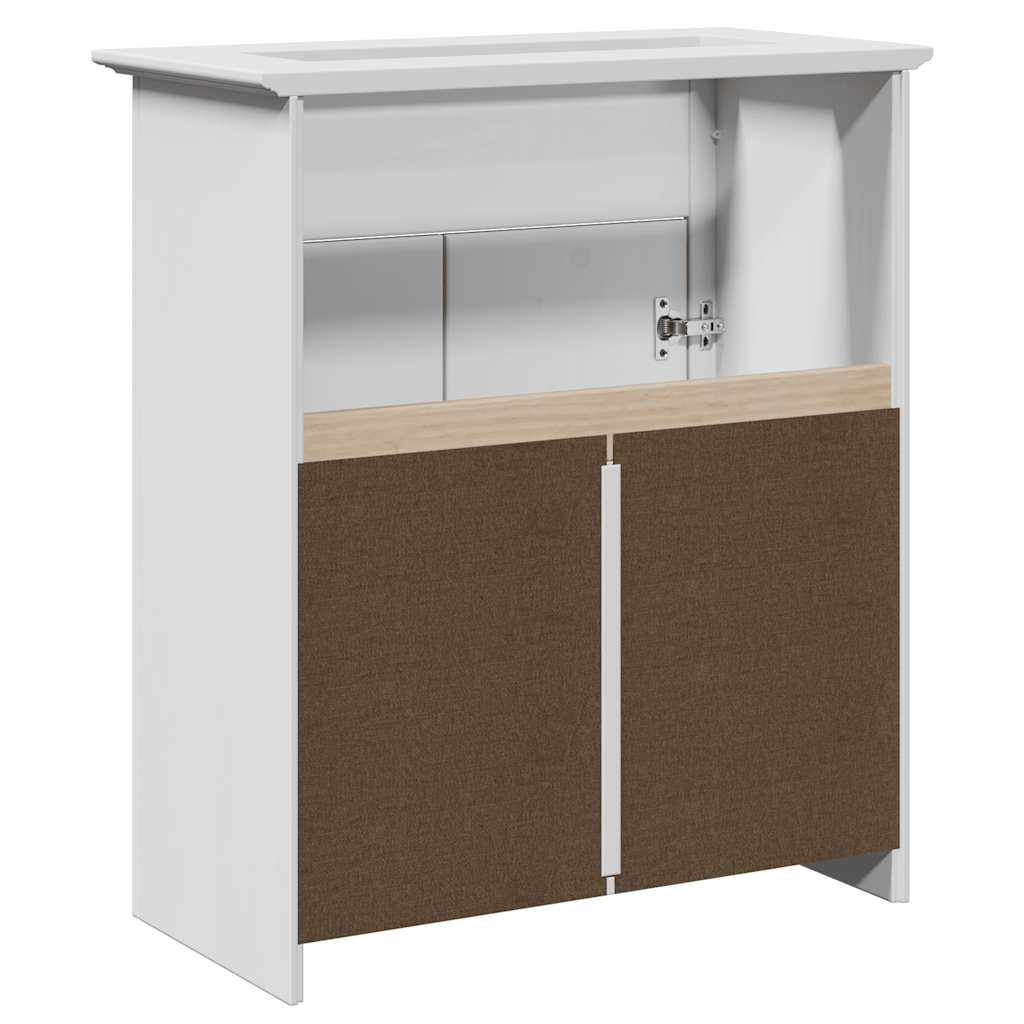 Bathroom Sink Cabinet BODO White 70x35x80 cm