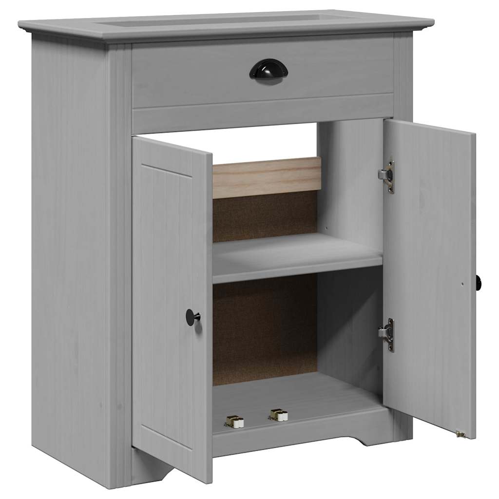 Bathroom Sink Cabinet BODO Grey 70x35x80 cm