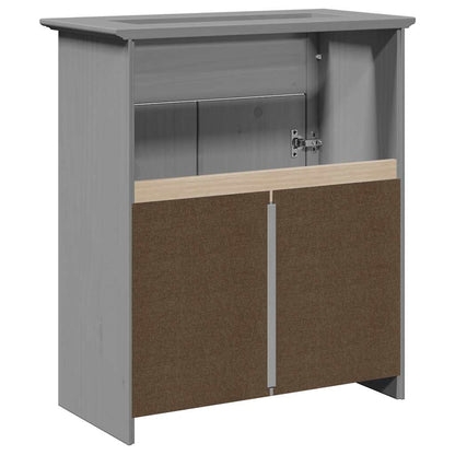 Bathroom Sink Cabinet BODO Grey 70x35x80 cm