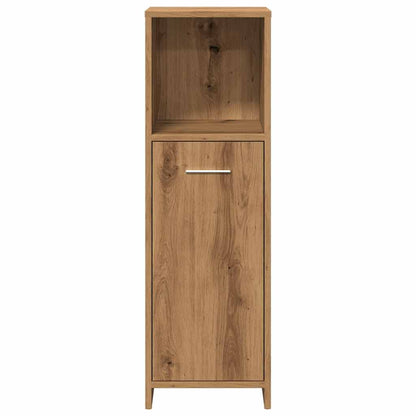 Bathroom Cabinet Artisan Oak 30x30x95 cm Engineered Wood