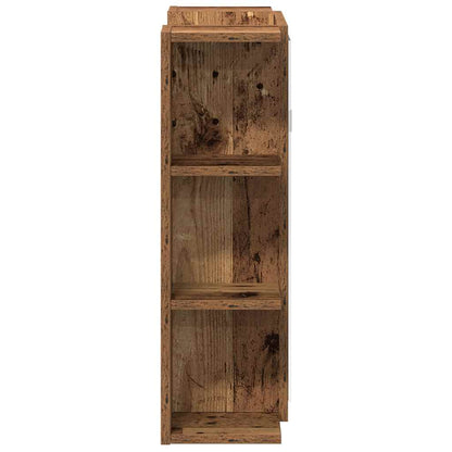 Bathroom Mirror Cabinet Old Wood 80x20.5x64 cm Engineered Wood