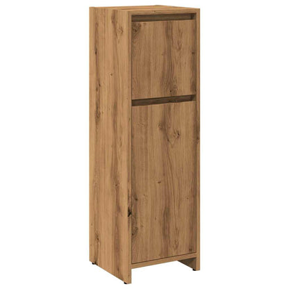 Bathroom Cabinet Artisan Oak 30x30x95 cm Engineered Wood