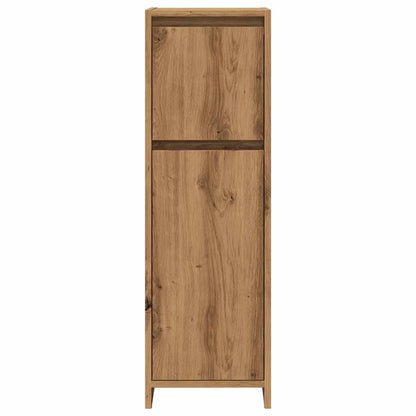 Bathroom Cabinet Artisan Oak 30x30x95 cm Engineered Wood