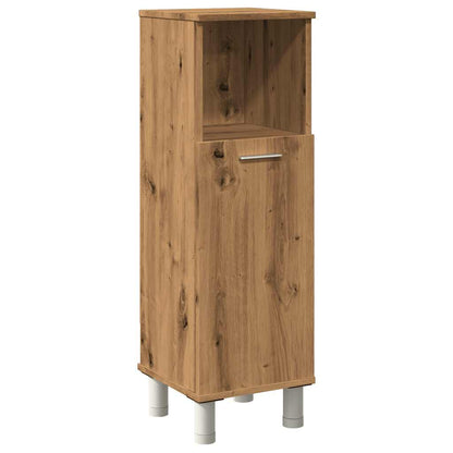 Bathroom Cabinet Artisan Oak 30x30x95 cm Engineered Wood