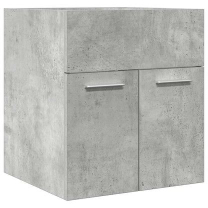 Bathroom Sink Cabinet Concrete Grey 41x38.5x46 cm Engineered Wood