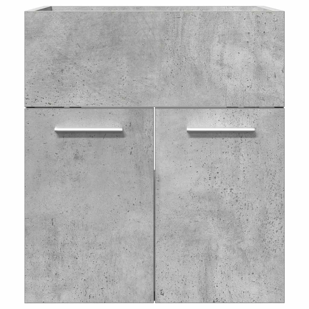 Bathroom Sink Cabinet Concrete Grey 41x38.5x46 cm Engineered Wood