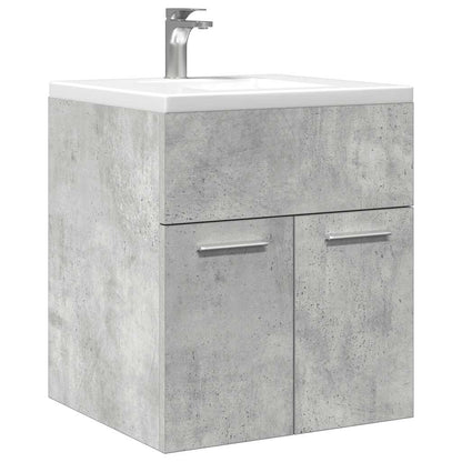 Bathroom Sink Cabinet Concrete Grey 41x38.5x46 cm Engineered Wood