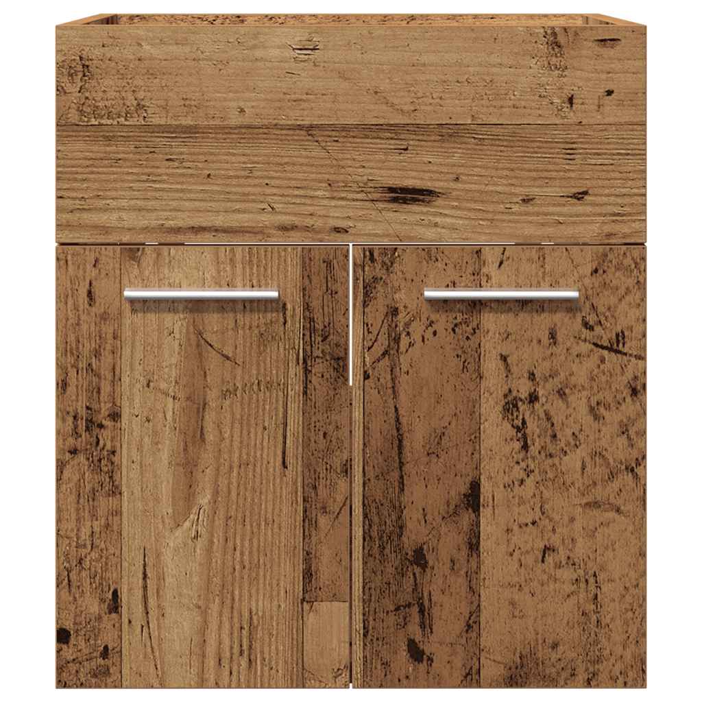 Bathroom Sink Cabinet Old Wood 41x38.5x46 cm Engineered Wood