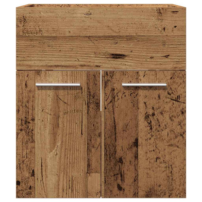 Bathroom Sink Cabinet Old Wood 41x38.5x46 cm Engineered Wood