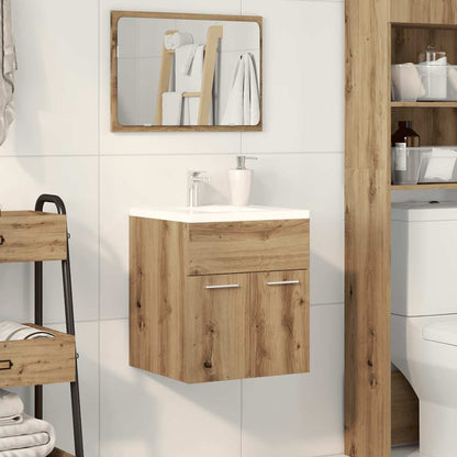 Bathroom Sink Cabinet Artisan Oak 41x38.5x46 cm Engineered Wood