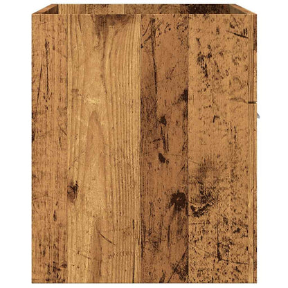 Bathroom Sink Cabinet Old Wood 80x38.5x46 cm Engineered Wood