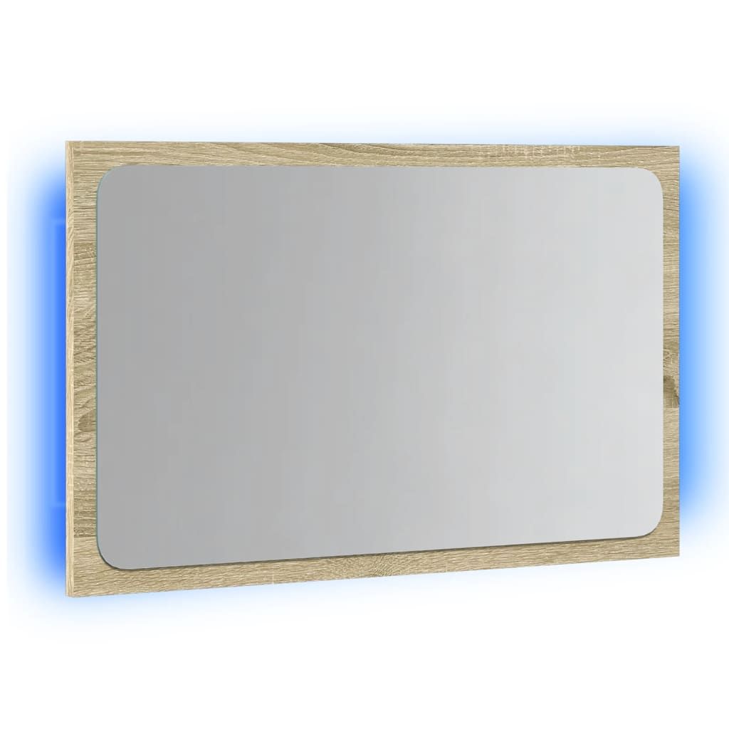 Bathroom Mirror with LED Light - 60x8.5x38 cm - Bend