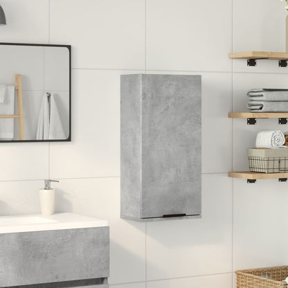 Wall-mounted Bathroom Cabinet Concrete Grey 32x20x67 cm - Bend