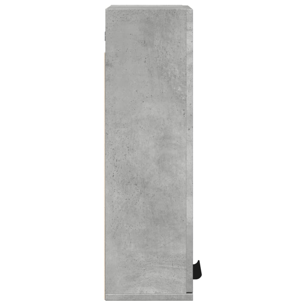 Wall-mounted Bathroom Cabinet Concrete Grey 32x20x67 cm - Bend