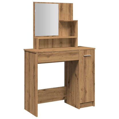 Dressing Table with Mirror Artisan Oak 86.5x35x136 cm - Bend