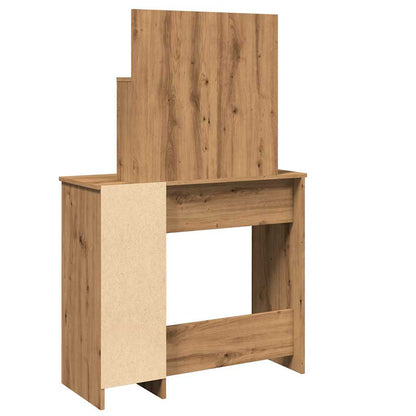 Dressing Table with Mirror Artisan Oak 86.5x35x136 cm - Bend