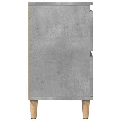 Sink Cabinet Concrete Grey 80x33x60 cm Engineered Wood - Bend