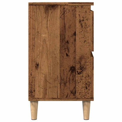 Sink Cabinet Old Wood 80x33x60 cm Engineered Wood - Bend