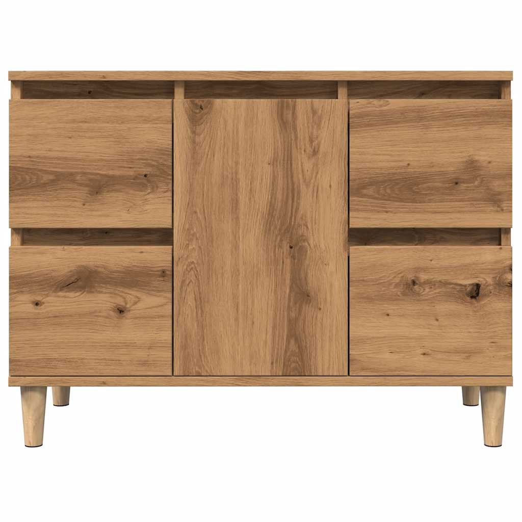 Sink Cabinet Artisan Oak 80x33x60 cm Engineered Wood - Bend