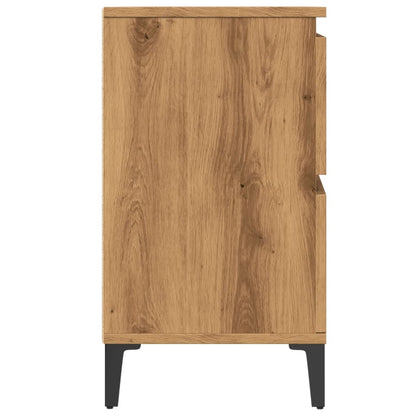 Sink Cabinet Artisan Oak 80x33x60 cm Engineered Wood - Bend