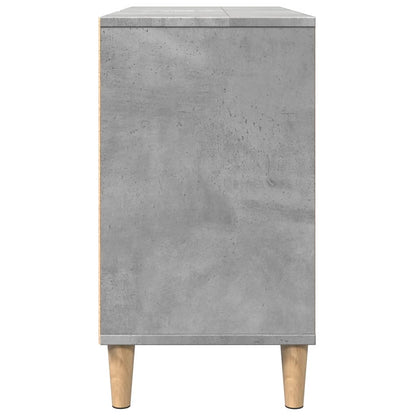 Bathroom Cabinet Concrete Grey 80x33x60 cm Engineered Wood - Bend