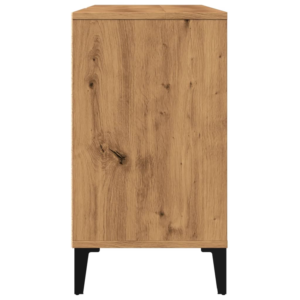 Sink Cabinet Artisan Oak 80x33x60 cm Engineered Wood - Bend