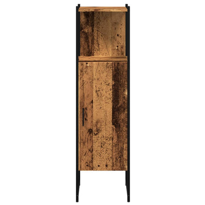 Bathroom Cabinet Old Wood 33x33x120.5 cm Engineered Wood - Bend