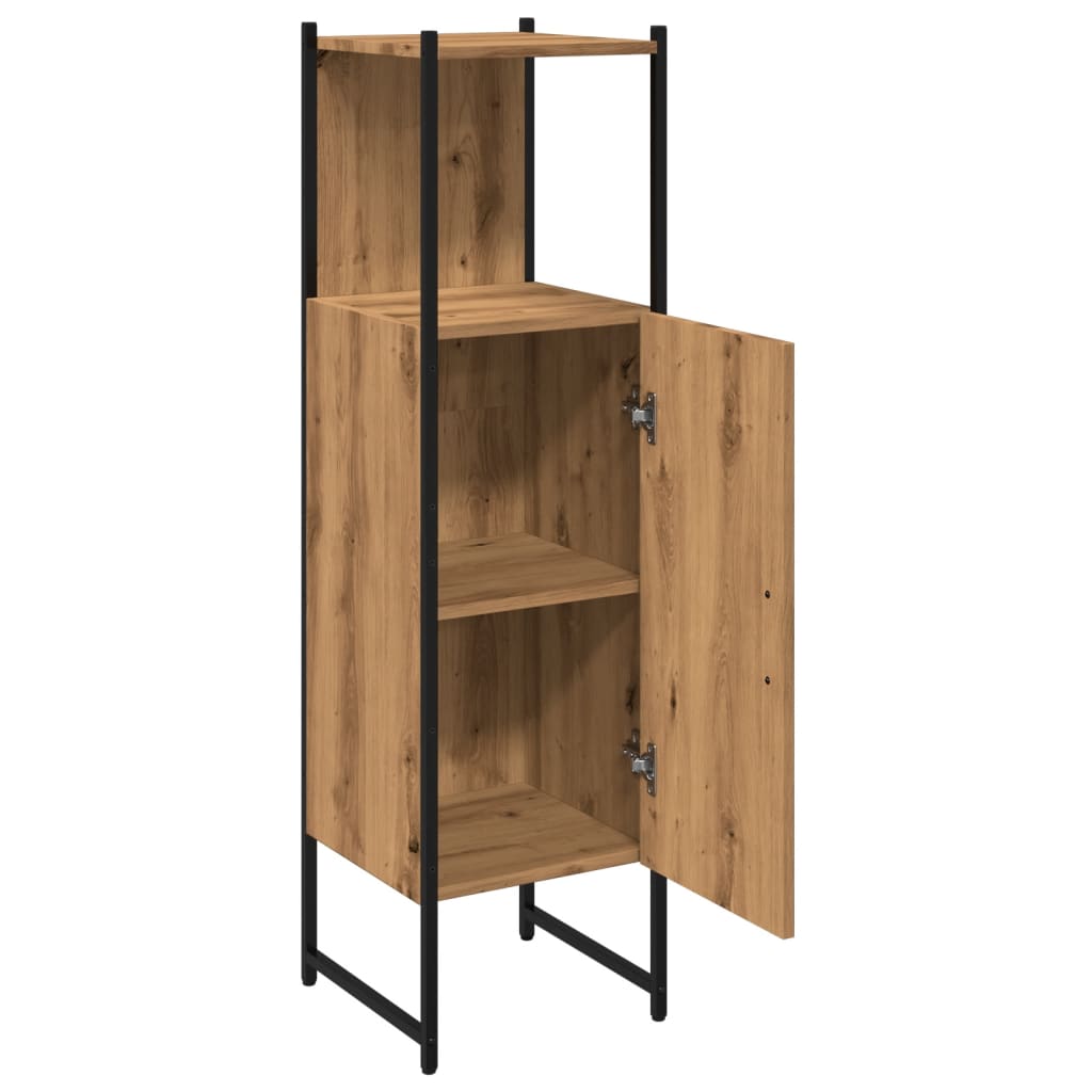 Bathroom Cabinet Artisan Oak 33x33x120.5 cm Engineered Wood - Bend