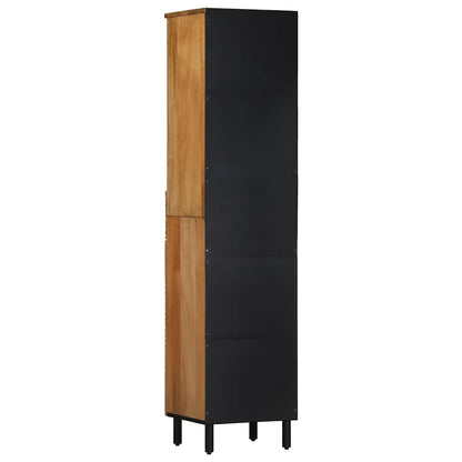 Bathroom Cabinet Brown 38x33x160 cm Solid Wood Mango