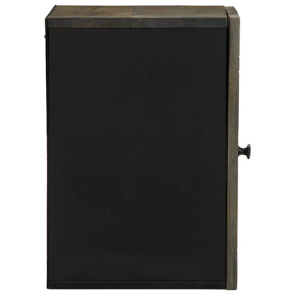 Bathroom Wall Cabinet 38x33x48 cm Solid Wood Mango