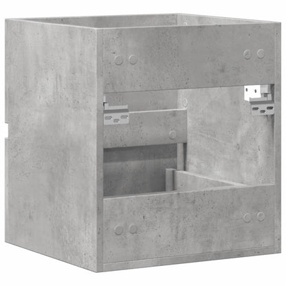 Sink Cabinet Concrete Grey 41x38.5x45 cm Engineered Wood