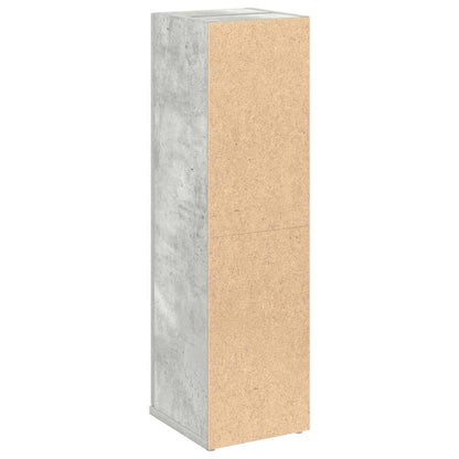 Bathroom Cabinet with Roll Holder Concrete Grey 20.5x22x72 cm