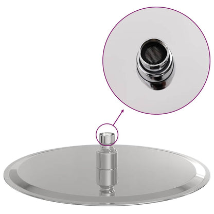 Rain Shower Head Stainless Steel 304 Round