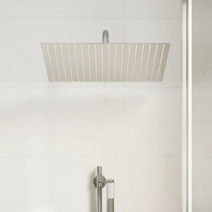 Rain Shower Head Stainless Steel 304 40x40 cm Square - Bend