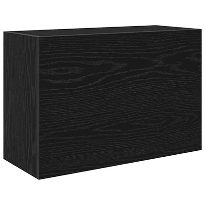 Bathroom Wall Cabinet Black 60x25x40 cm Engineered Wood - Bend