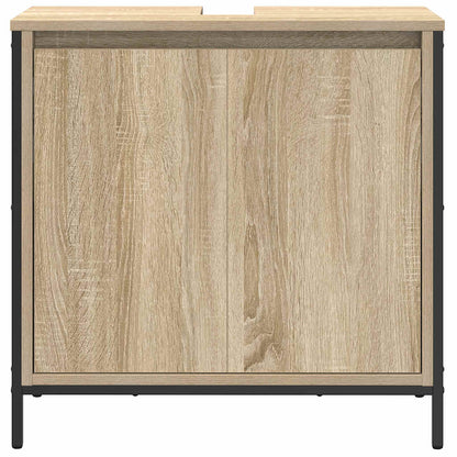 Bathroom Basin Cabinet Sonoma Oak 60x34.5x60 cm