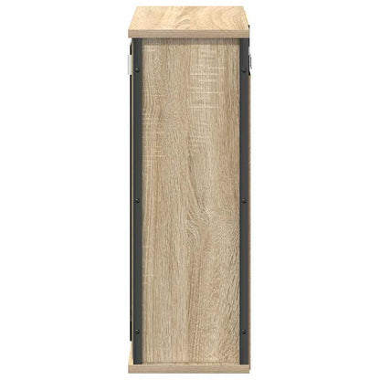 Bathroom Wall Cabinet with Mirror Sonoma Oak 50x21x60 cm