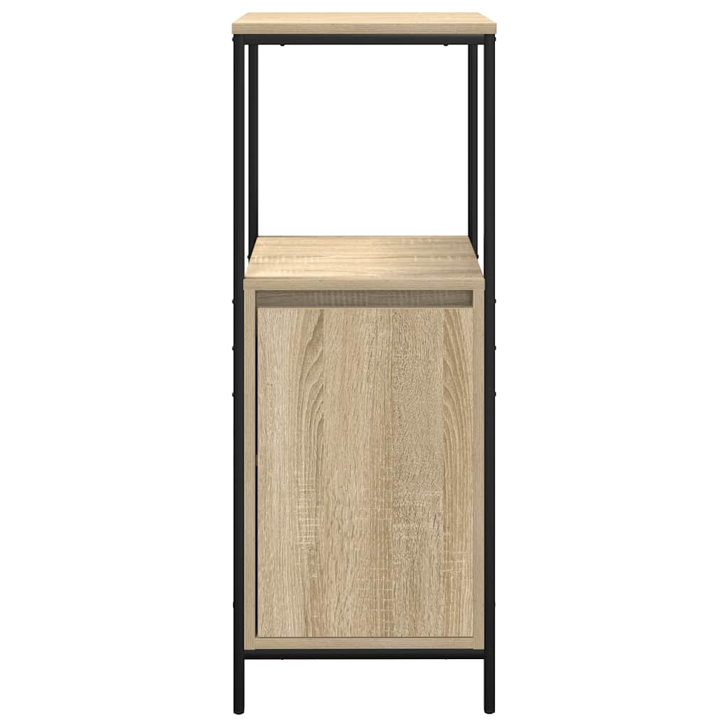 Bathroom Cabinet with Shelves Sonoma Oak 36x35x95 cm